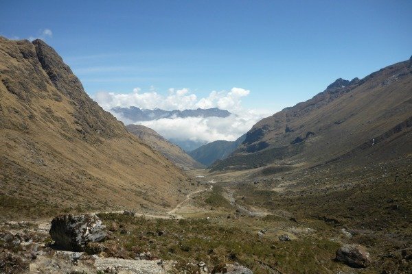 Day 2 Valley shot Salkantay Trail Peru Llama Travel