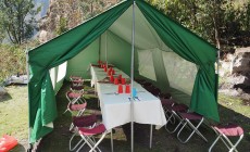 Dining tent, Inca Trail