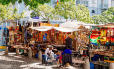 Green market, Cape Town, South Africa