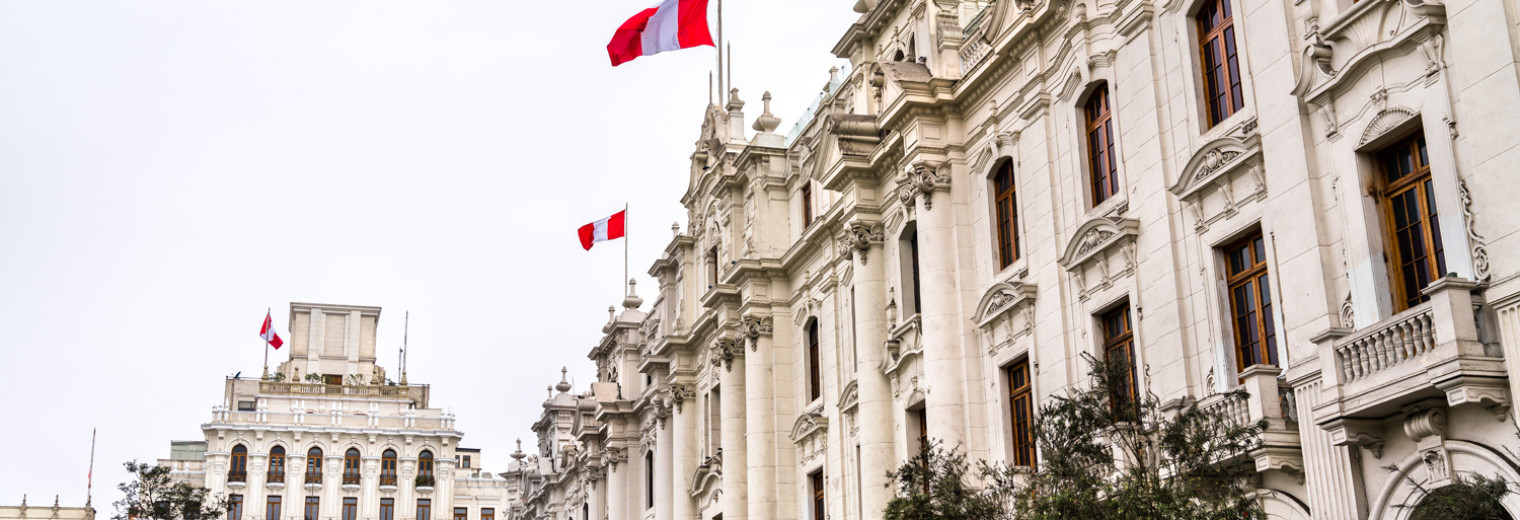 Plaza San Martin in Lima, Peru