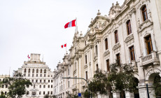 Plaza San Martin in Lima, Peru