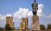 Statue of Timur in Shahrisabz