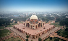 Humayun's Tomb Aerial