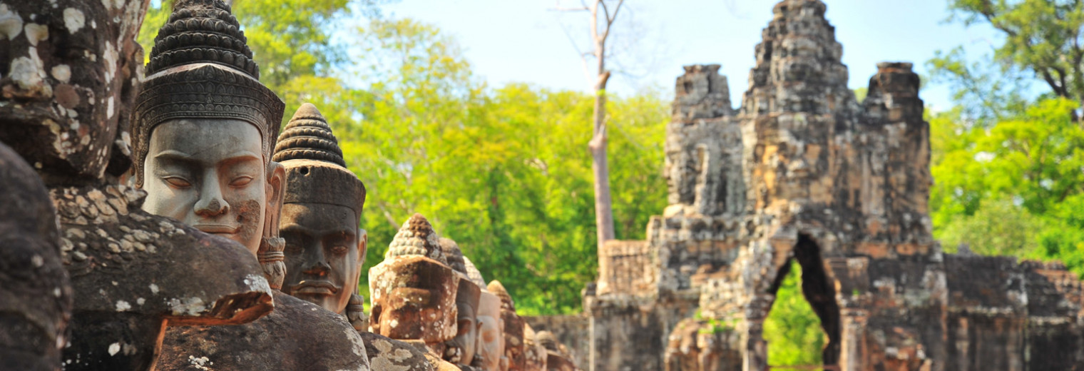 Guardian Statues, Angkor Thom